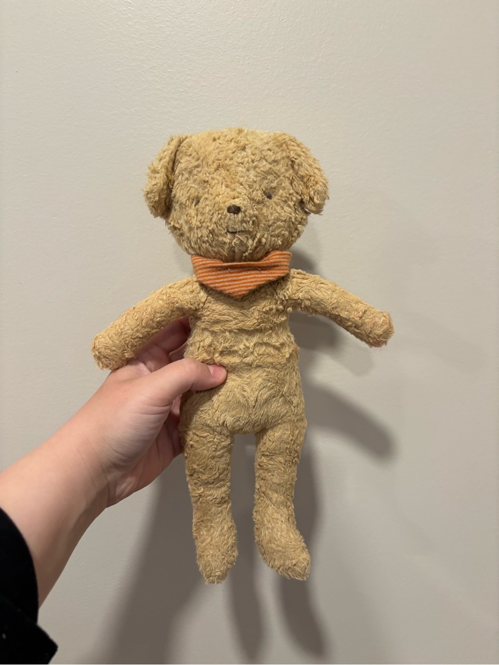 Maileg dog plush toy with bandana